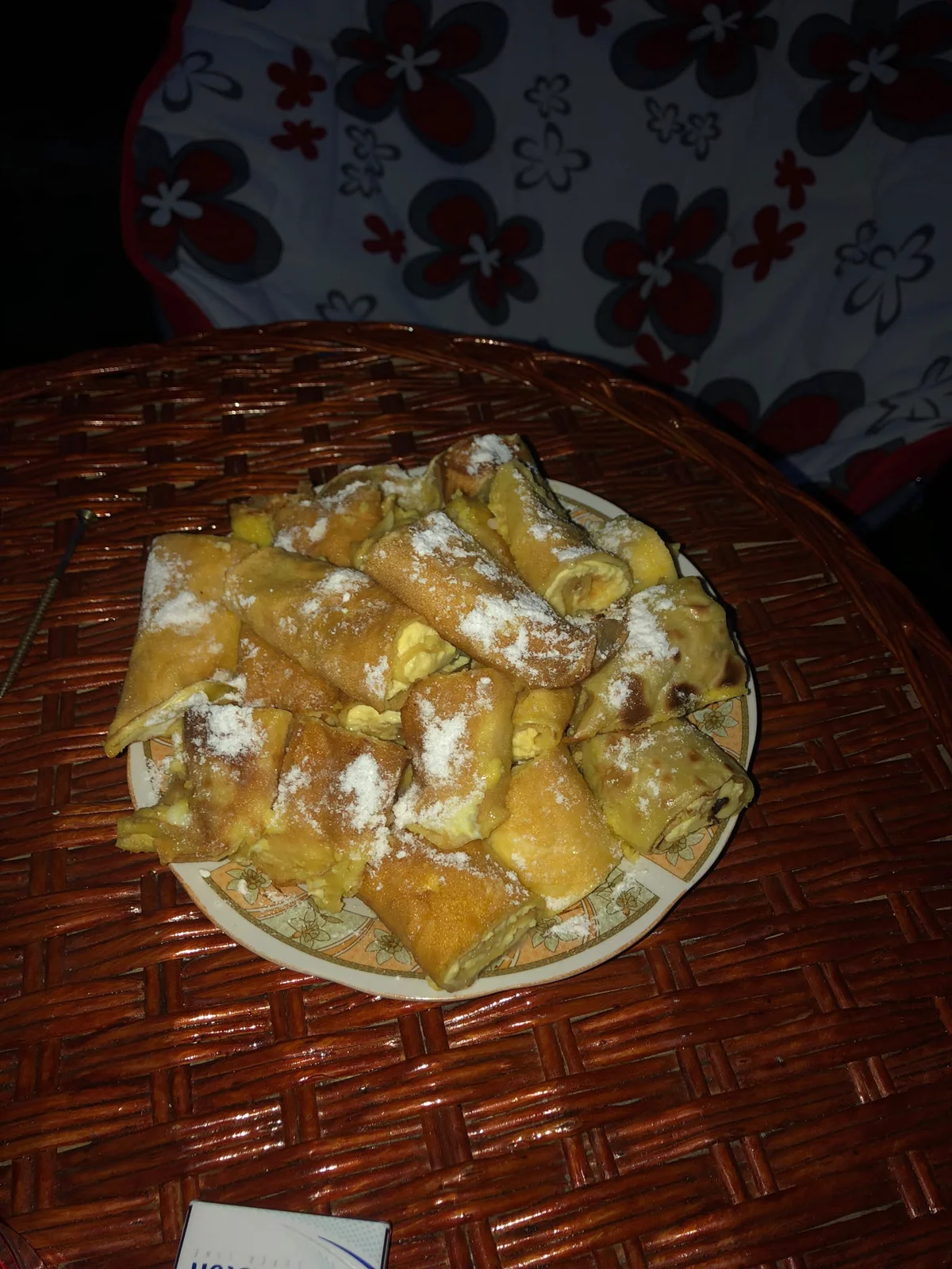 A plate of homemade treats