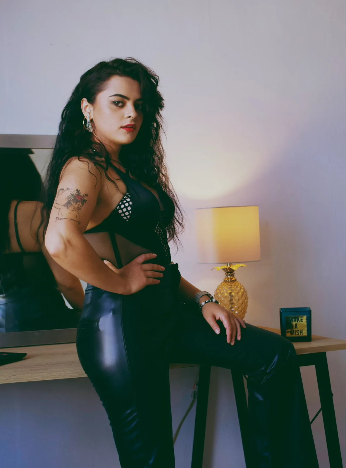 Portrait in black