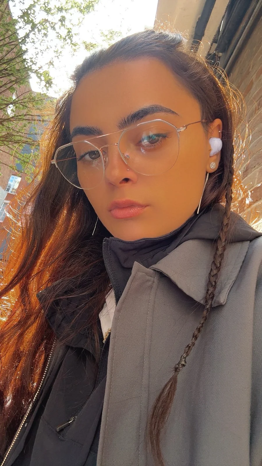 A sunlit city portrait